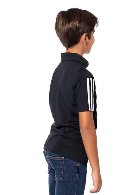 Kings League Fanswear Polo for Kids Black-White