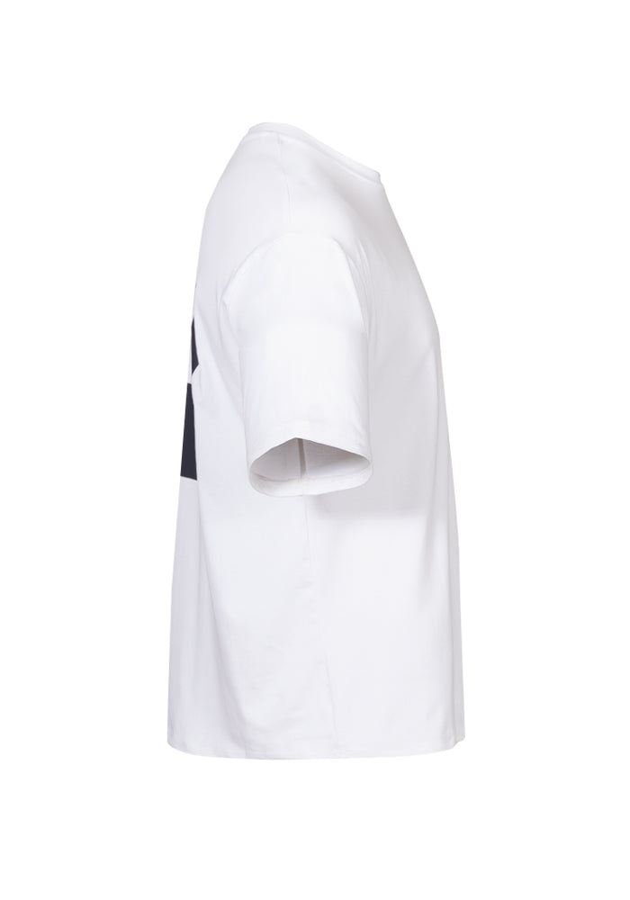 Maglietta Kings League con Logo Grande Bianco