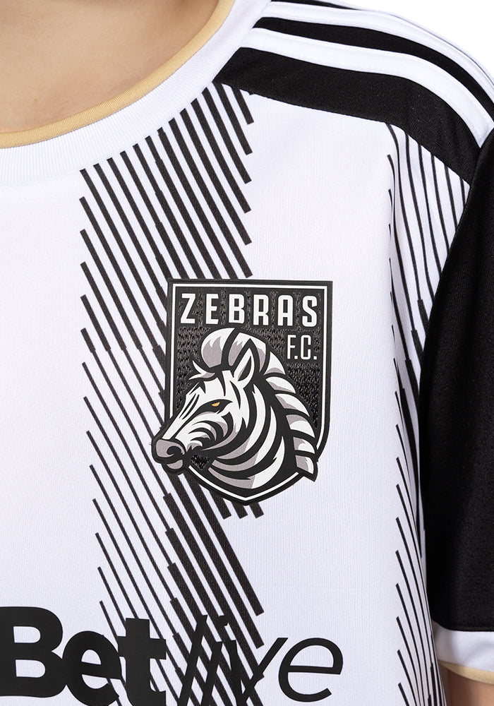 Maglia ufficiale Zebras FC 2025 da Bambino