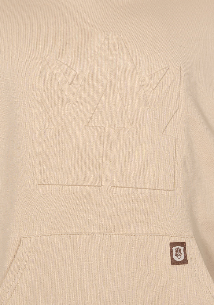 Felpa Basic Kings League Beige