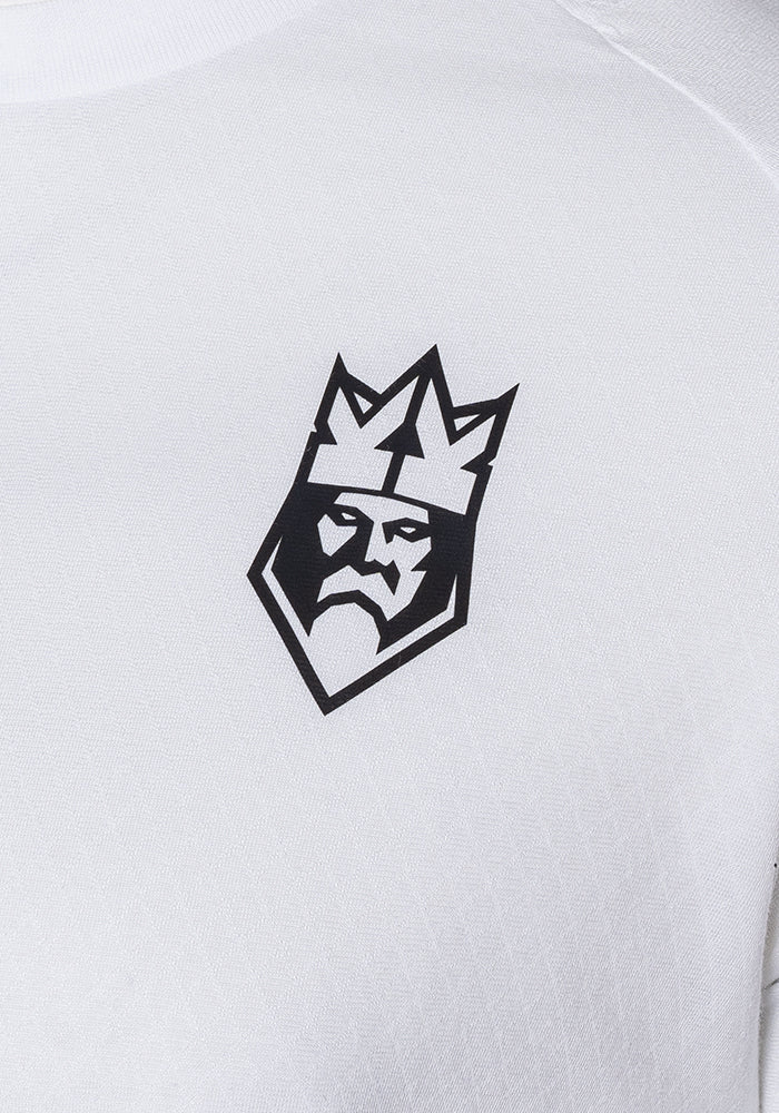 Maglietta Kings League Fanswear Bianco-Nero