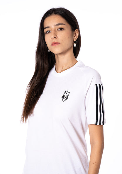 Maglietta Kings League Fanswear Bianco-Nero